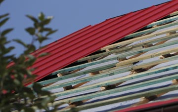 Ffos Y Ffin corrugated roofing costs