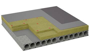considerations of Ffos Y Ffin flat roofing insulation